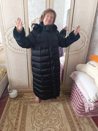 Пуховик женский большого размера