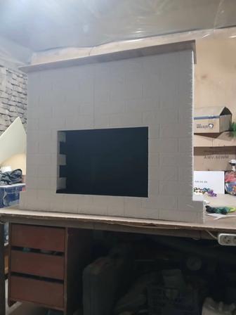 Камин новогодний