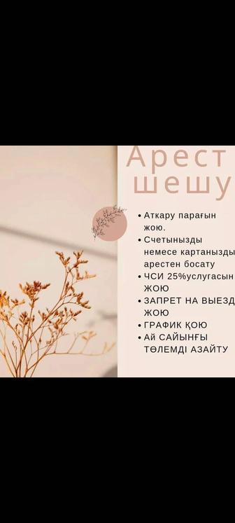 Обучение снятие арестов и другие услуги