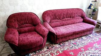 Продам диван и кресло