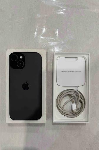 iPhone 15 черный 128 ГБ