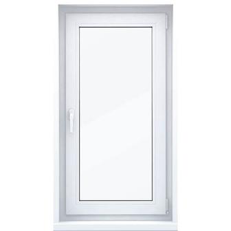 Одностворчатое Пластиковое Окно 110х50 см (1шт)