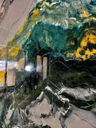 Нанесение декоративной штукатурки.Шелк.Арт-бетон.Венецианка.Карта мира.