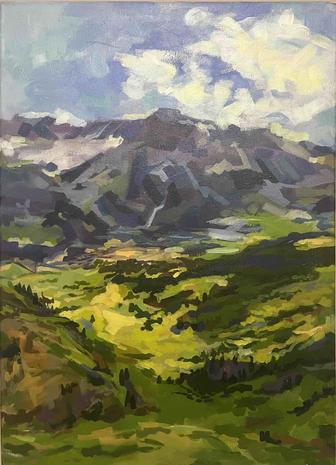 картина Алматы