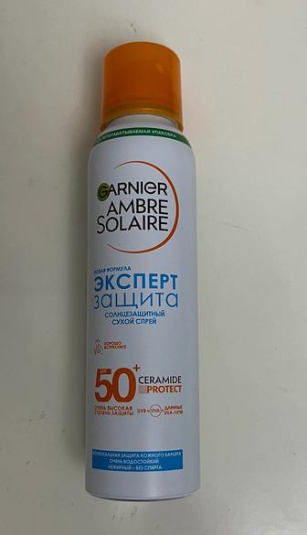 Солнцезащитный спрей Garnier SPF 50 новый