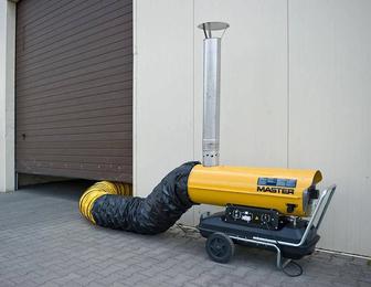 Услуга под ключ отогрев, обогрев, сушка дизельной пушкой