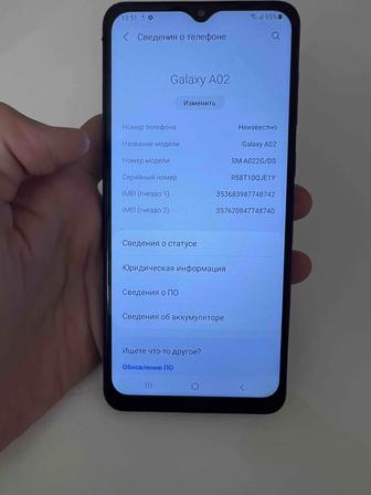 Продам телефон Samsung A02 и А02S