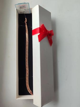 Продам новый золотой браслет