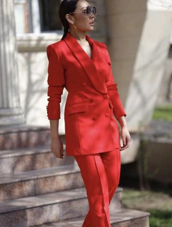 Костюм (пиджак и брюки клеш)