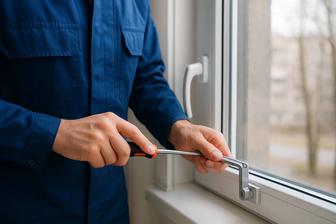 Замена и регулировка пластиковых окон