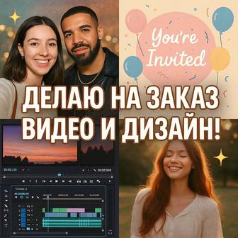 Услуги монтажа и дизайна на заказ!