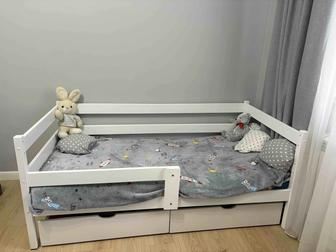 Детская кровать из массива березы