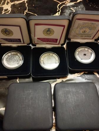 Серебряные монеты Казахстана