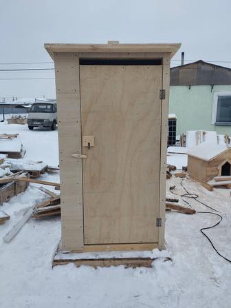 Туалет уличный новый