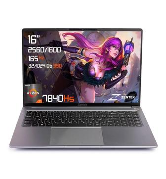 Ноутбук Zentek AMD Vision HQ8 16 / 32 Гб / SSD 1024 Гб / Win 11 Pro / ZU16