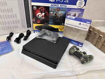 Sony PlayStation 4 Slim 2 джойстика Игры в подарок . Ps