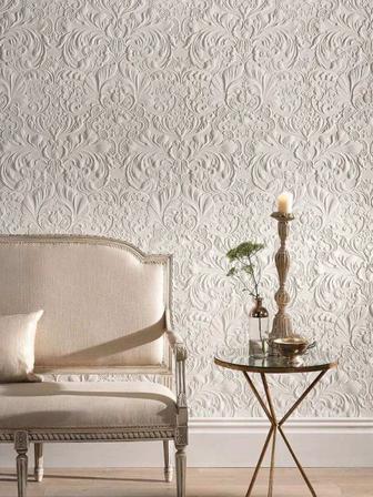 Поклейка обой линкруста