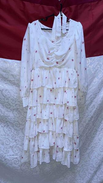 Платье цветочный