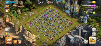 Клеш оф кленс аккаунт хороший фул тх12 много скинов