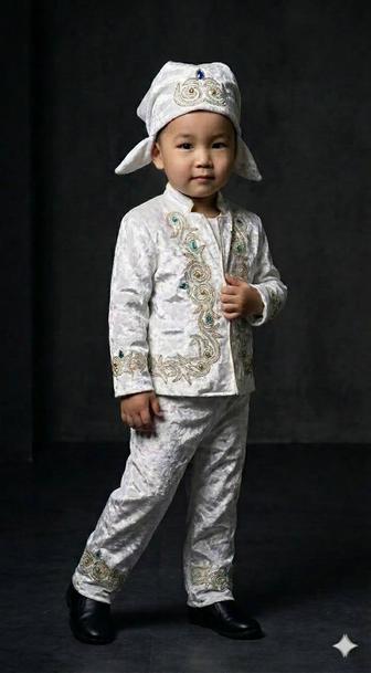 Сдам на прокат детский казахский национальный костюм на мальчика 3 года