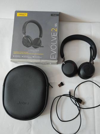 Мощные беспроводные наушники Jabra Evolve 2 65 для офис менеджера США