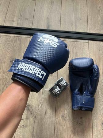 Боксерские перчатки MKS New Prospect 14 oz синий