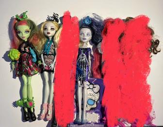 Куклы Монстер Хай полная комплектация и НЮД Клодин Вульф