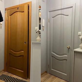 Перекраска мебели и дверей.