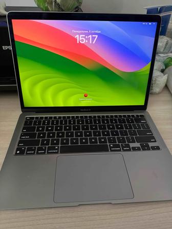 MacBook Air M1 (2020), серый графит идеальное состояние, батарея 89%