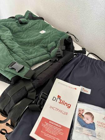 Эргорюкзак Di Sling Adapted, зеленый