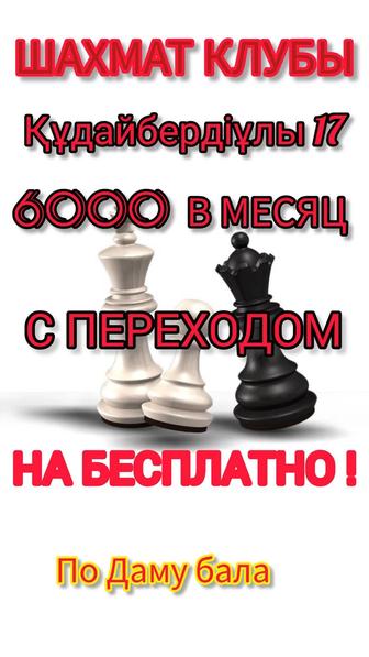 Набор на шахматы. С переходом на бесплатно по даму бала.