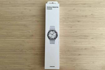 Смарт часы Samsung Galaxy Watch6 Classic 43mm Silver (новые)