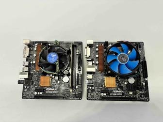 Материнские платы H110 комплекты с core i3 6100, 7100 и озу 8гб ддр4
