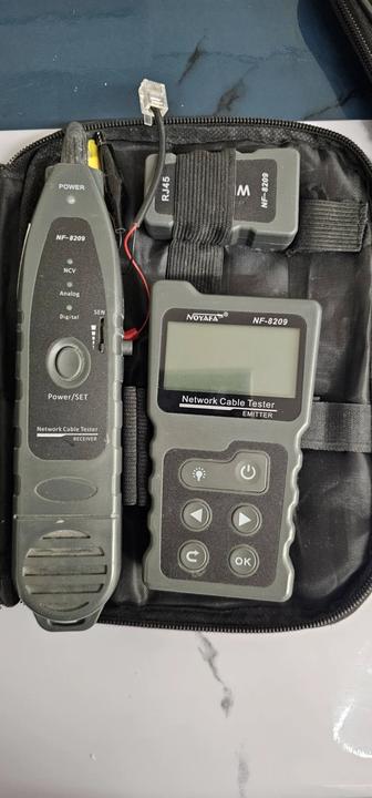 Тестер utp кабеля и электро проводки трассоискатель.