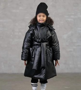 Зимняя куртка-плащ