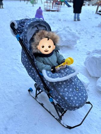 Санки коляска