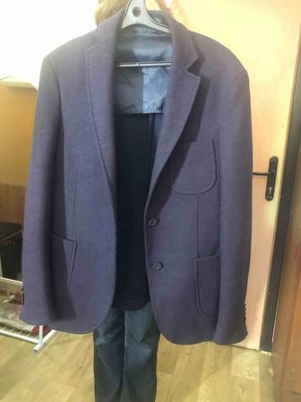 Пиджак женский брендовый фиолетовый