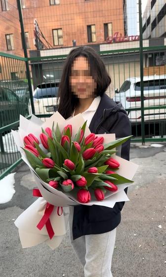 Оптом крупные тюльпаны