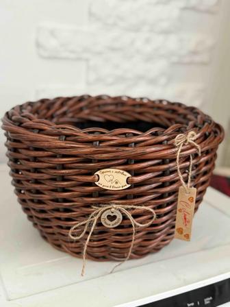 Кашпо из ротанга/ корзина для цветов/ горшок