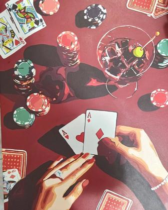 Покер, картина для интерьера