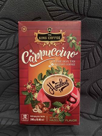 Кофе Cappuccino растворимый с лесным орехом