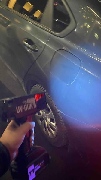 Автоподбор Проверка ультрафиолет фонариком