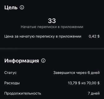 Услуга таргетолога