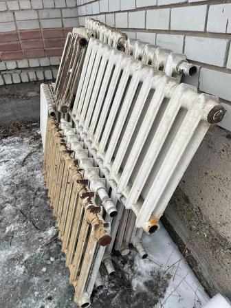 Отопление чугунные батареи