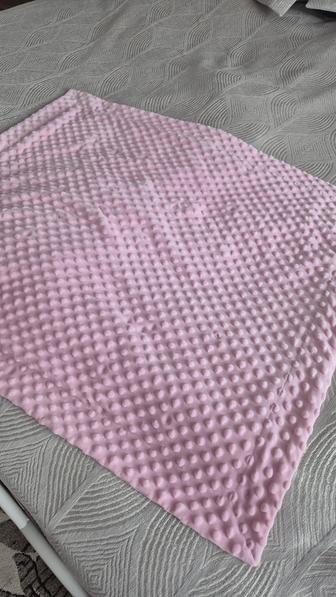 Детский плед плюшевый