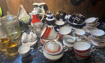 Винтажная посуда сервизы