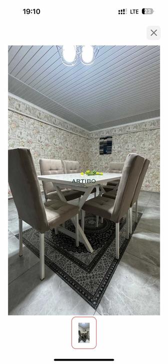 Продам стол с 6 стульями