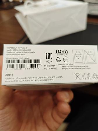 Продам airpods 4. Новые. В упаковке.