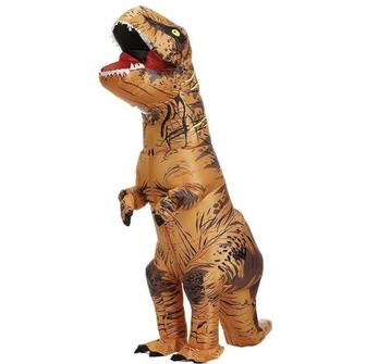 Надувной костюм динозавра T-Rex аренда на сутки Астана
