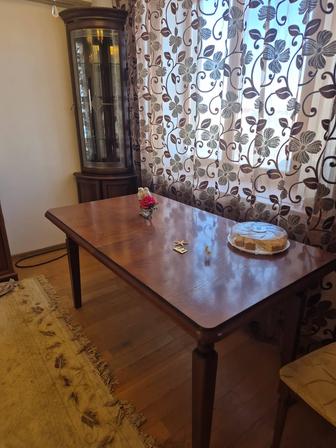 Стол деревянный, раздвижной,до 2,6 м длиной